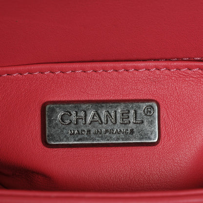 Chanel Galuchat Stingray Mini Boy Flap Pink 7 of 7