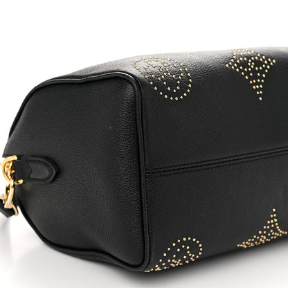 Louis Vuitton Empreinte Monogram Giant Studded Speedy Bandouliere 25 Black 8 of 9