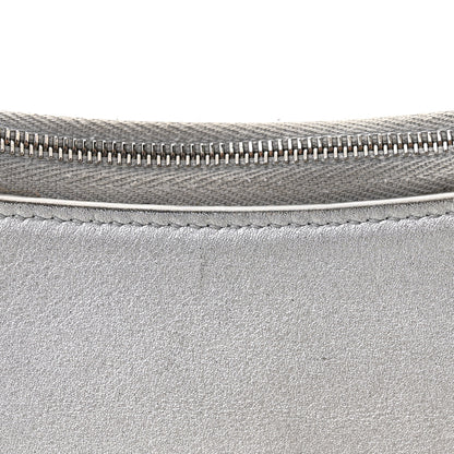 Balenciaga Metallic Calfskin Mary Kate Shoulder Bag Silver 10 of 13