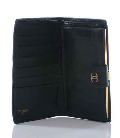 Chanel Caviar Diamond Stitch Wallet Black 6 of 8