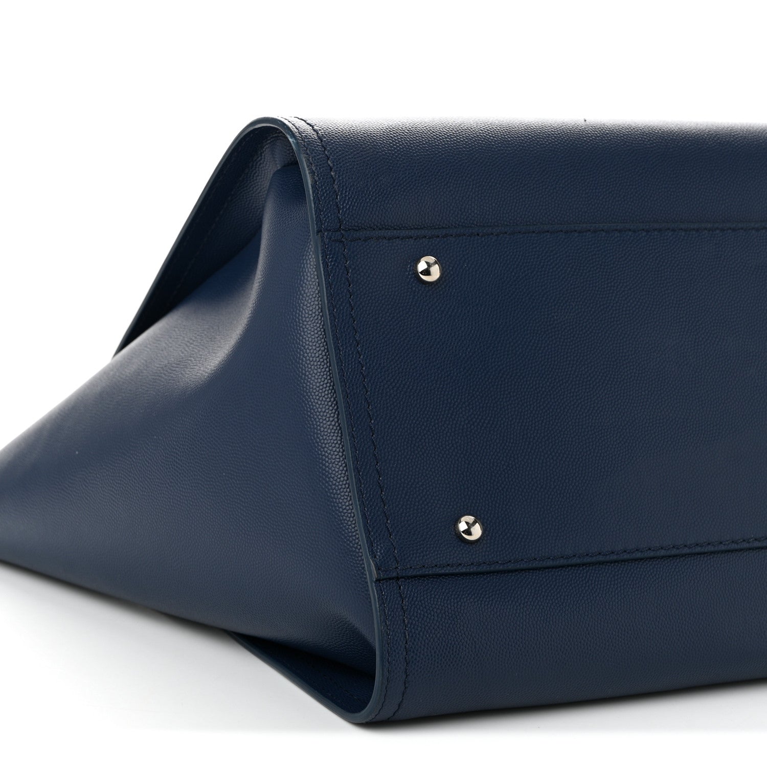 Chanel Caviar Medium Studded Deauville Tote Navy 9 of 10