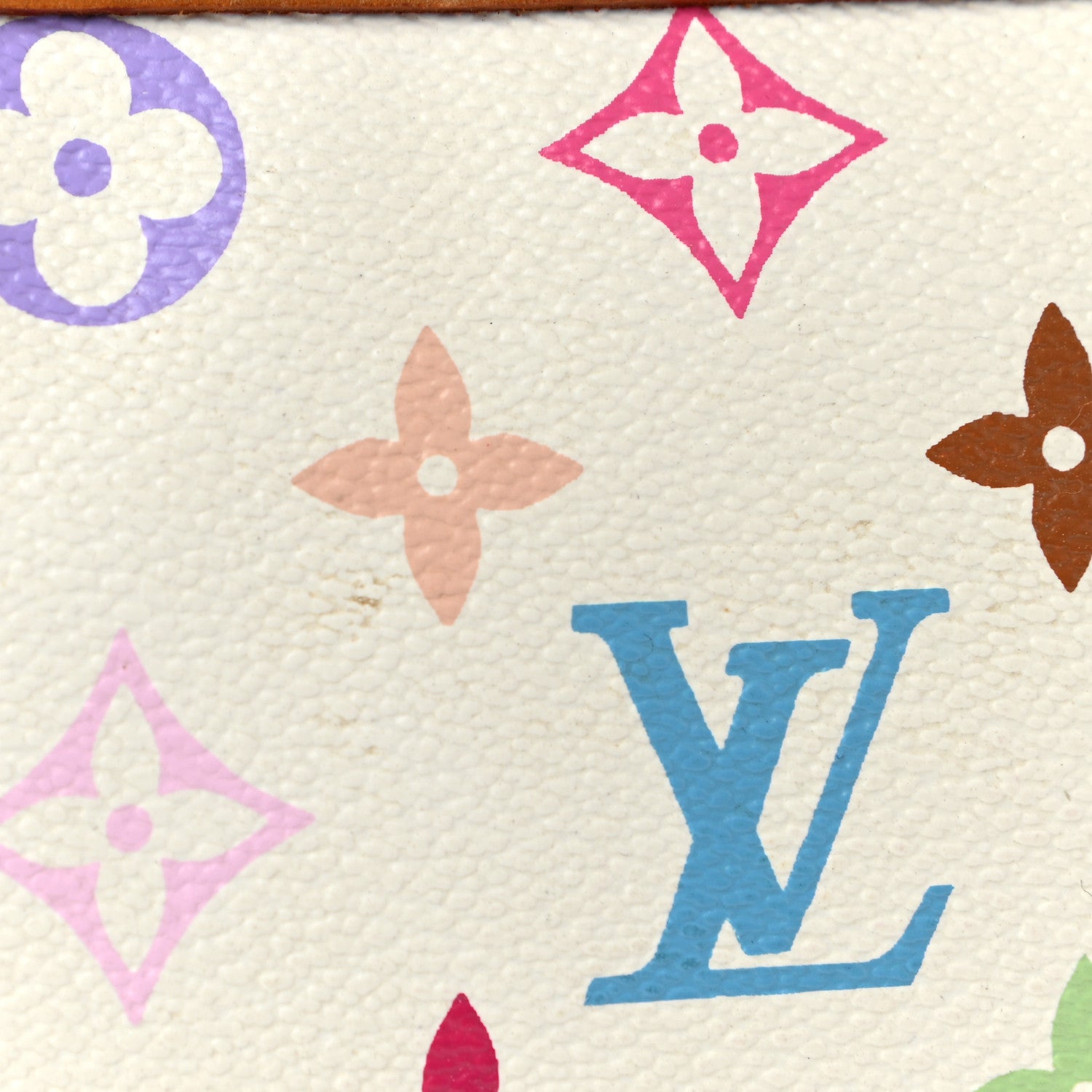 Louis Vuitton Monogram Multicolor Pochette Accessories White 14 of 14
