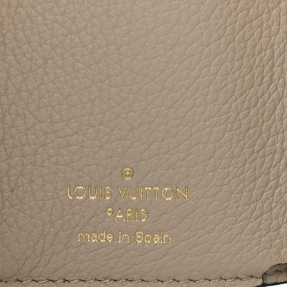 Louis Vuitton Calfskin Lockmini Wallet Greige 5 of 7