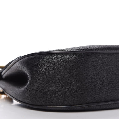 Chloe Grained Lambskin Mini Drew Shoulder Bag Black 6 of 9