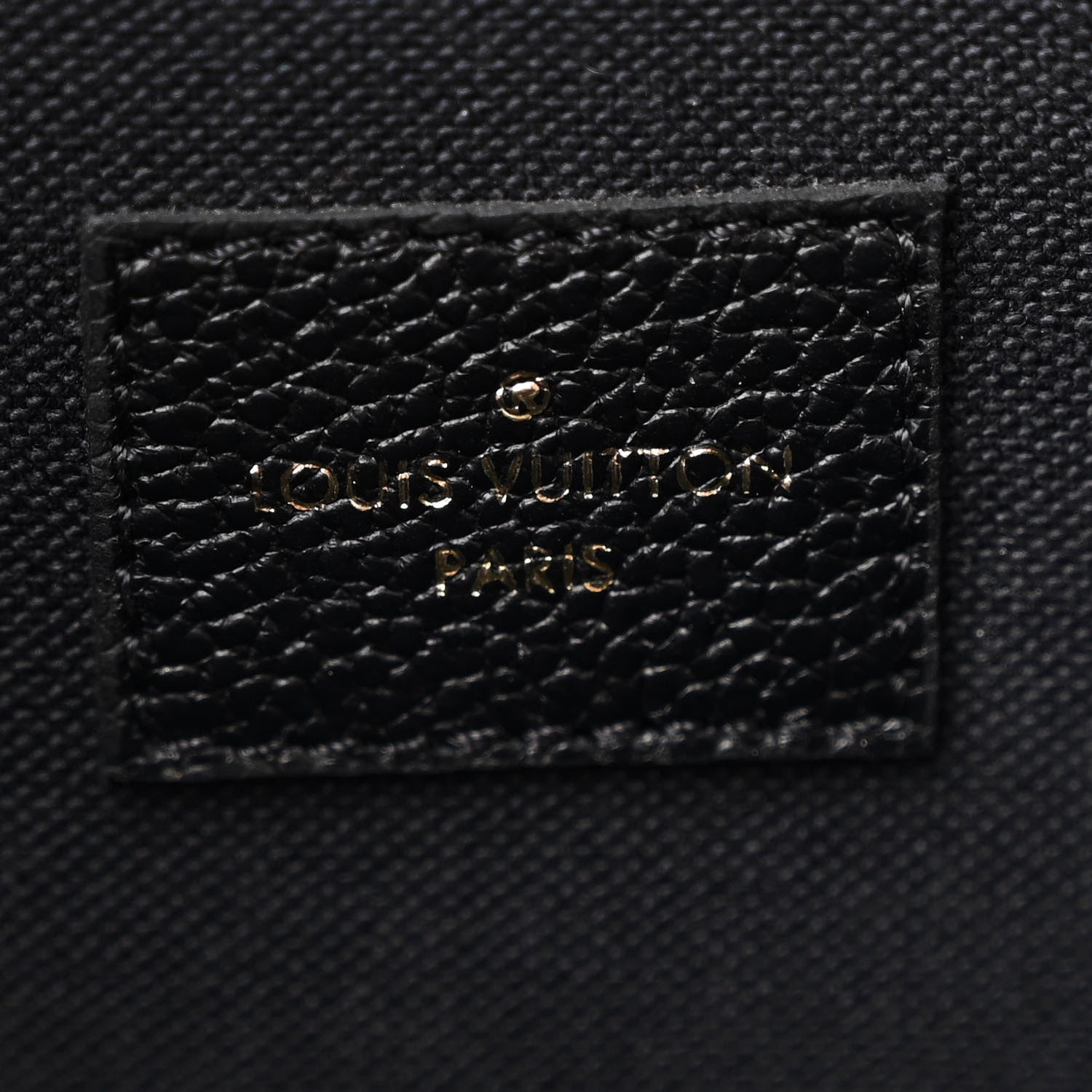 Louis Vuitton Empreinte Pochette Felicie Chain Wallet Black 9 of 13