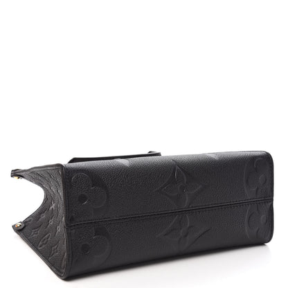 Louis Vuitton Empreinte Monogram Giant Onthego PM Black 4 of 11