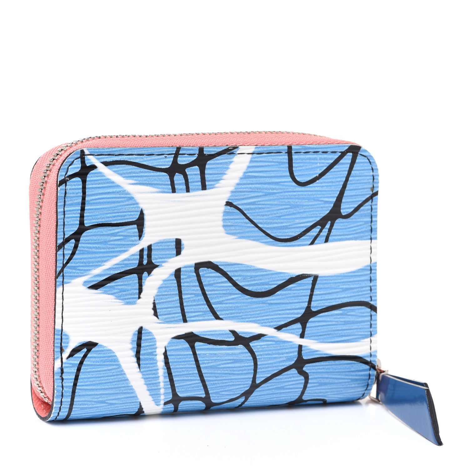 Louis Vuitton Epi Zippy Coin Purse Aqua 3 of 7
