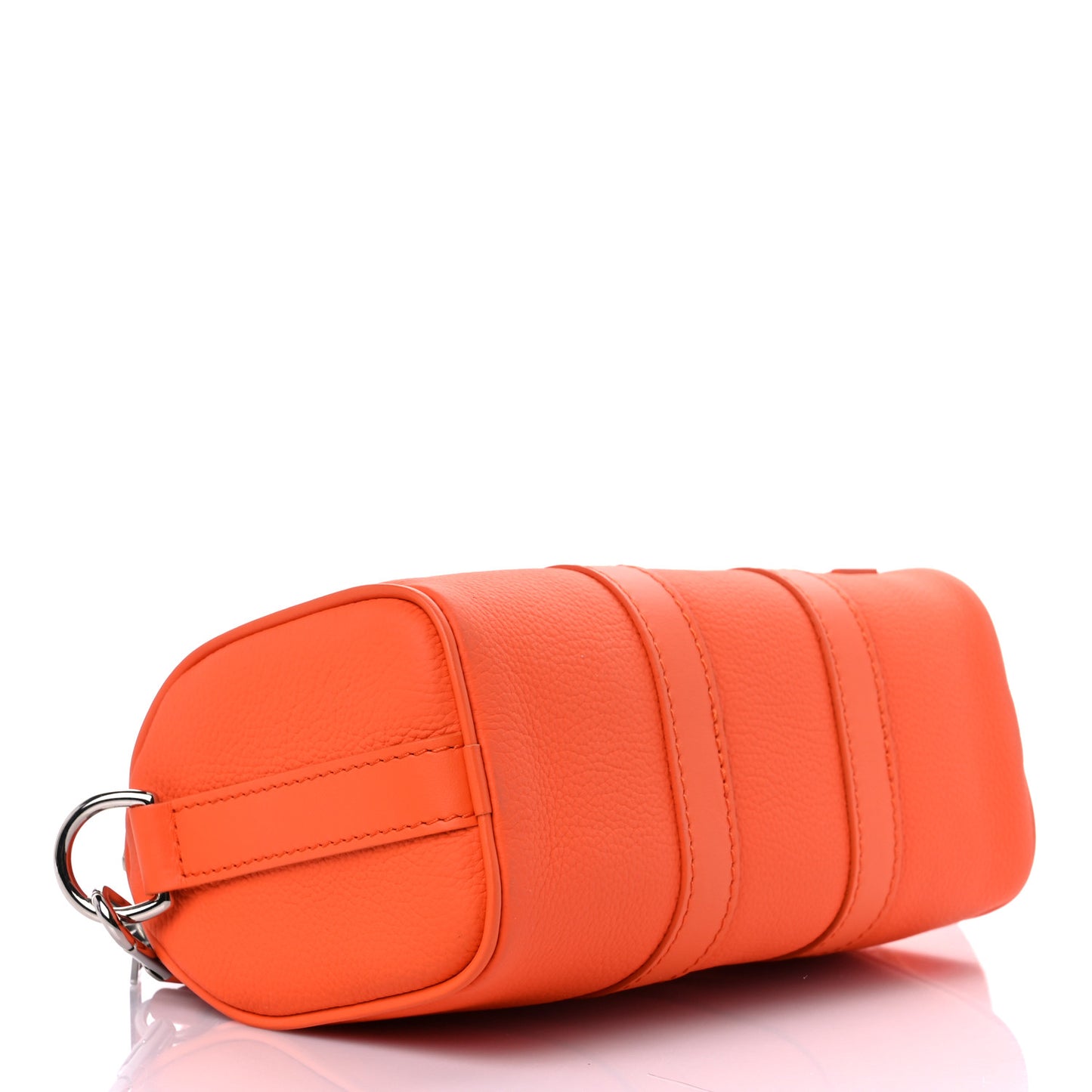 Grained Calfskin Aerogram Keepall XS Orange