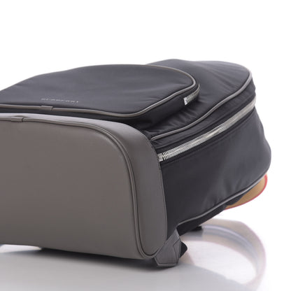 Burberry Nylon Calfskin Icon Stripe Backpack Black 6 of 8