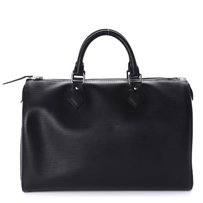 Louis Vuitton Epi Speedy 35 Black 1 of 11