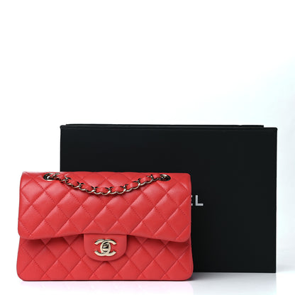 Chanel Caviar Quilted Small Double Flap Red 14 of 14