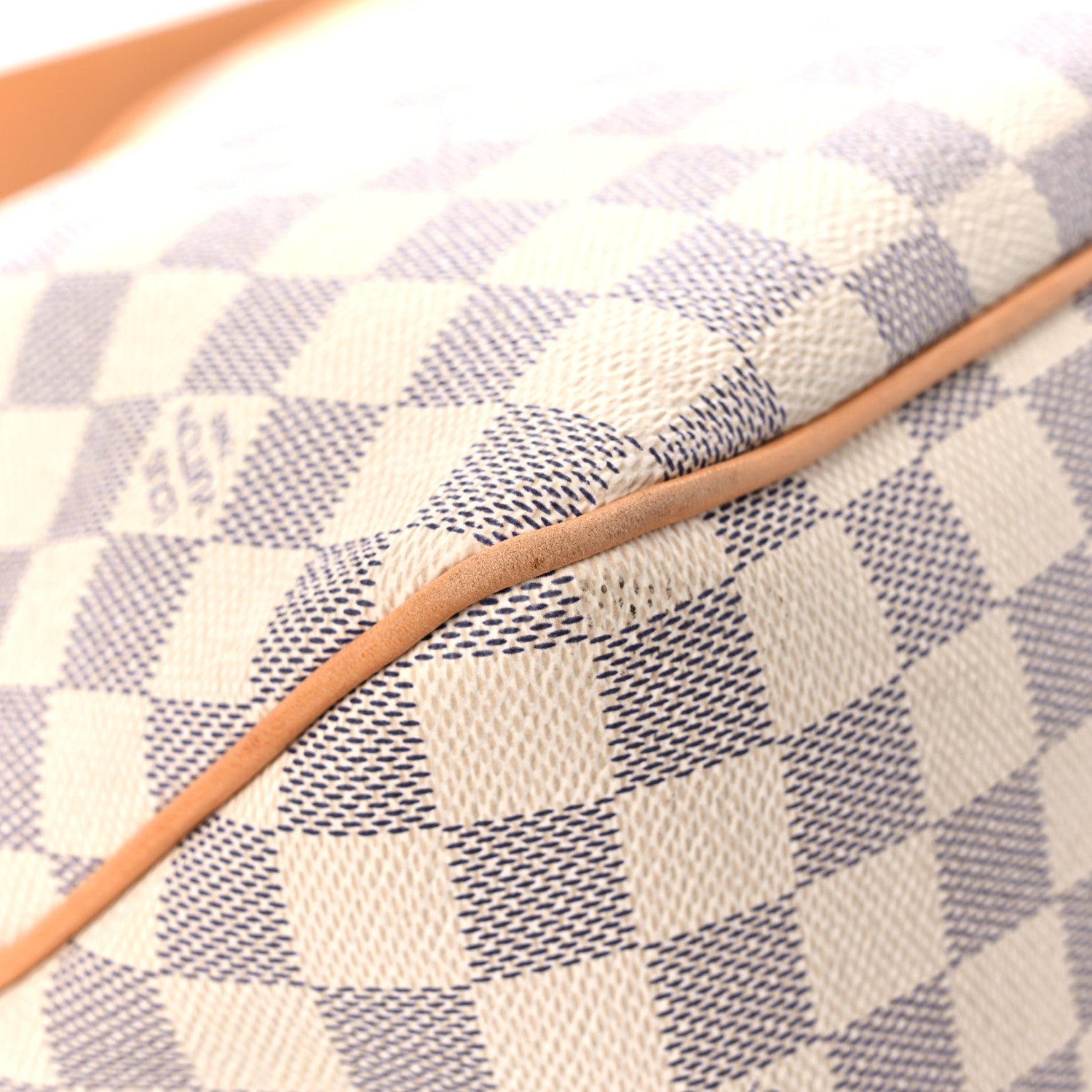 Louis Vuitton Damier Azur Delightful MM Rose Ballerine 8 of 22