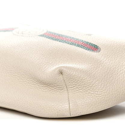 Gucci Grained Calfskin Logo Belt Bag White 10 of 10