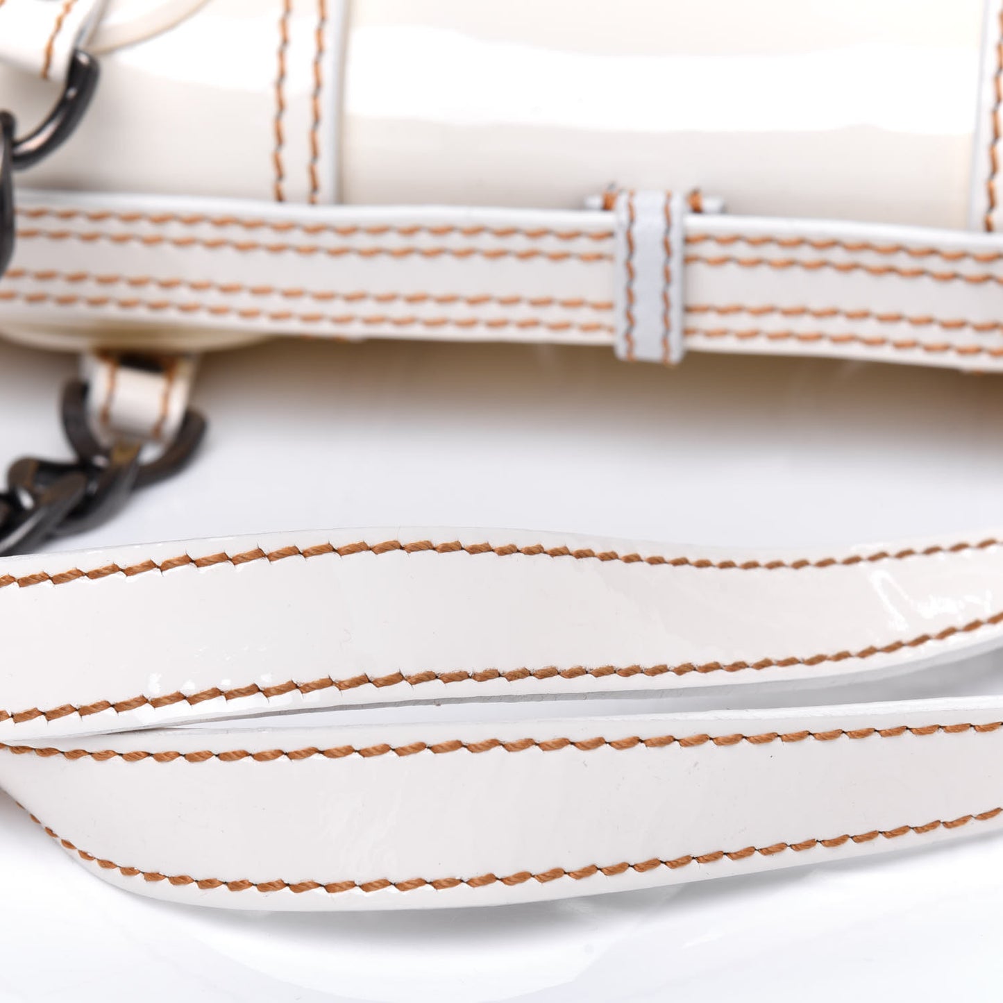 Patent B Bag White