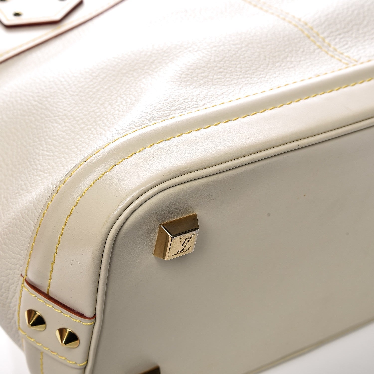Louis Vuitton Suhali Lockit PM White 11 of 14