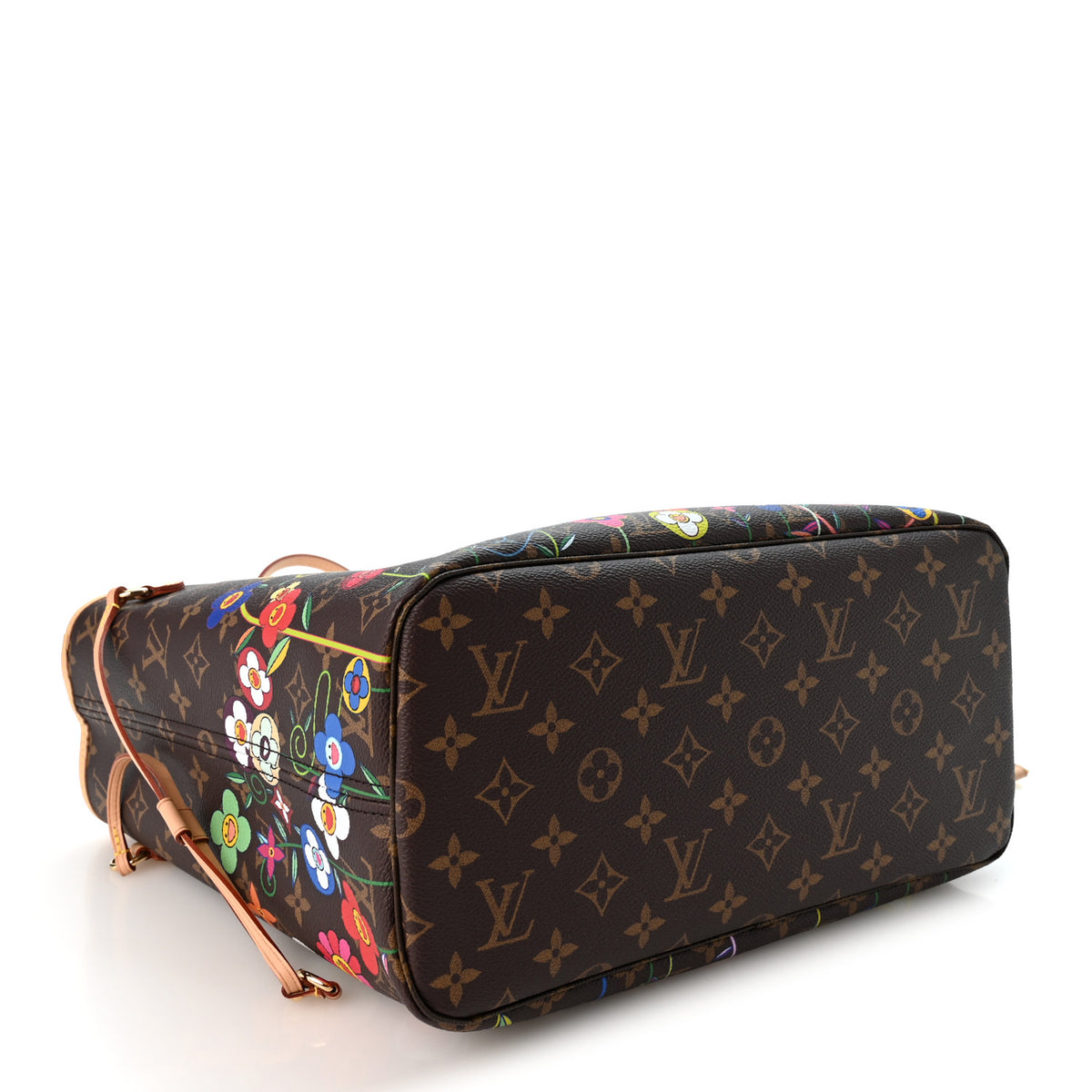 LV X TM Monogram Flowers Neverfull MM