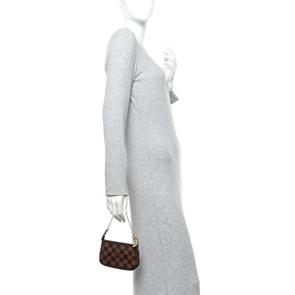 Louis Vuitton Damier Ebene Mini Pochette Accessories 2 of 10