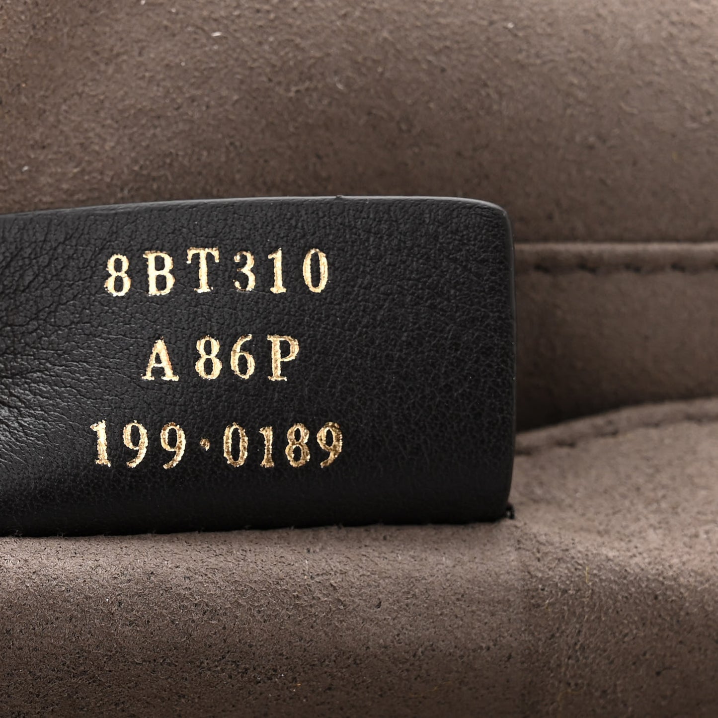 Shearling Glazed Fabric FF1974 Monster Eyes Small Bag Bug Chain Bag Narciso Tobacco Moro