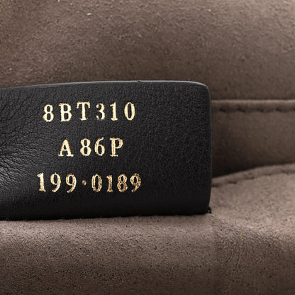 Fendi Shearling Glazed Fabric FF1974 Monster Eyes Small Bag Bug Chain Bag Narciso Tobacco Moro 7 of 10