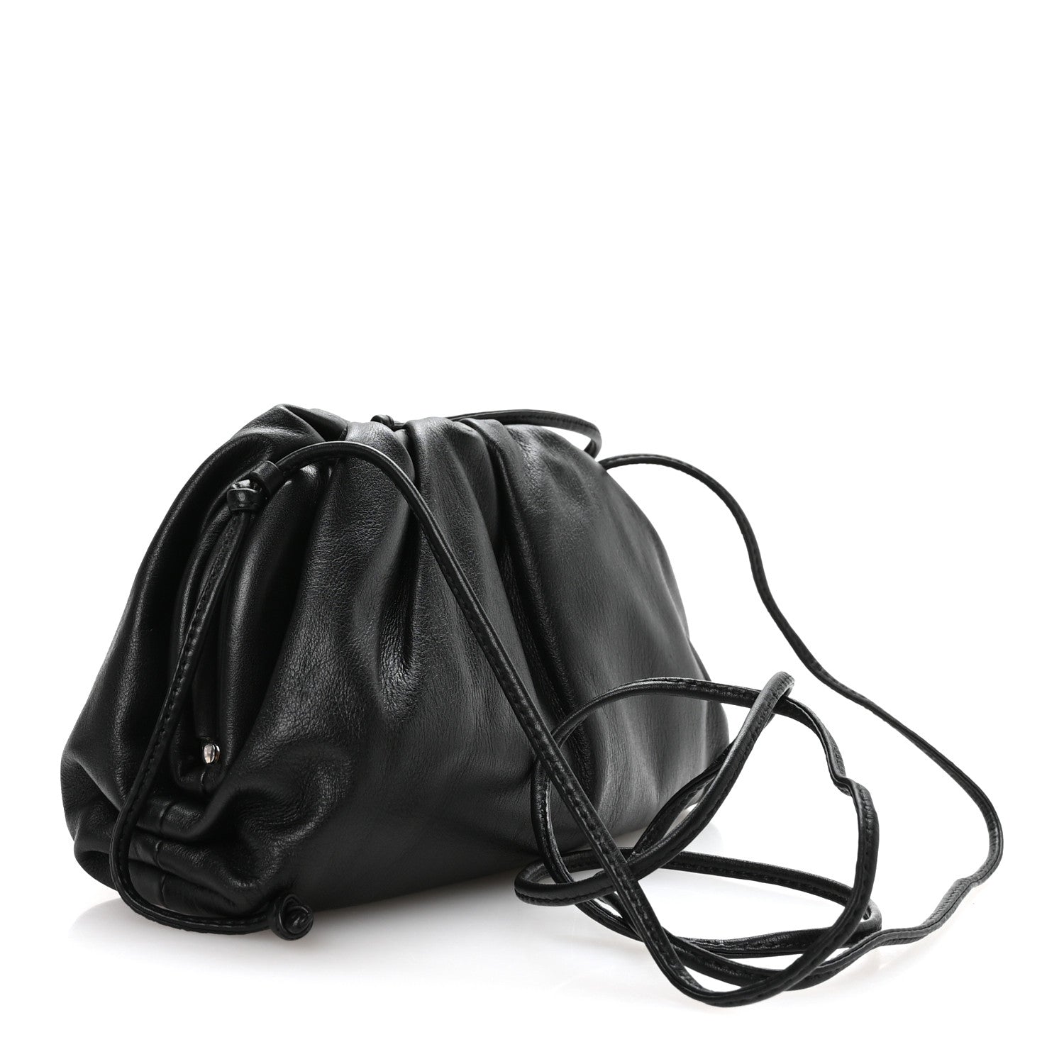 Bottega Veneta Butter Calfskin The Mini Pouch Black 4 of 19