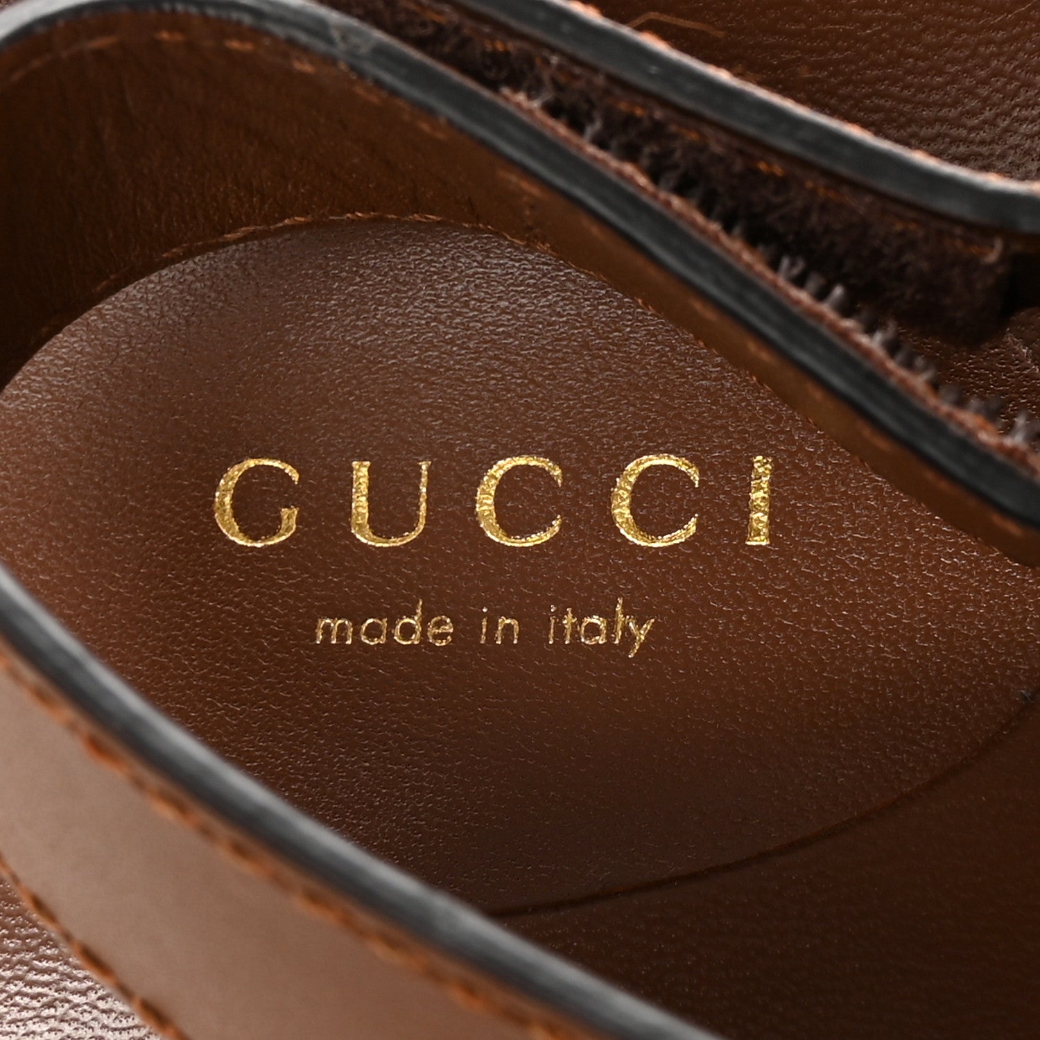 Gucci Cosmos Softy Calfskin Interlocking G Slingback Sandals 38.5 Cuir 8 of 9