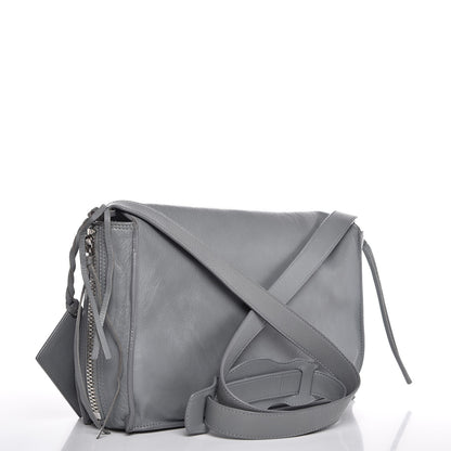Balenciaga Calfskin Papier Sight Shoulder Bag Grey 3 of 12
