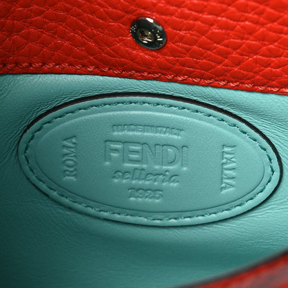 Fendi Cuoio Romano Selleria Large Baguette Papavero 6 of 9