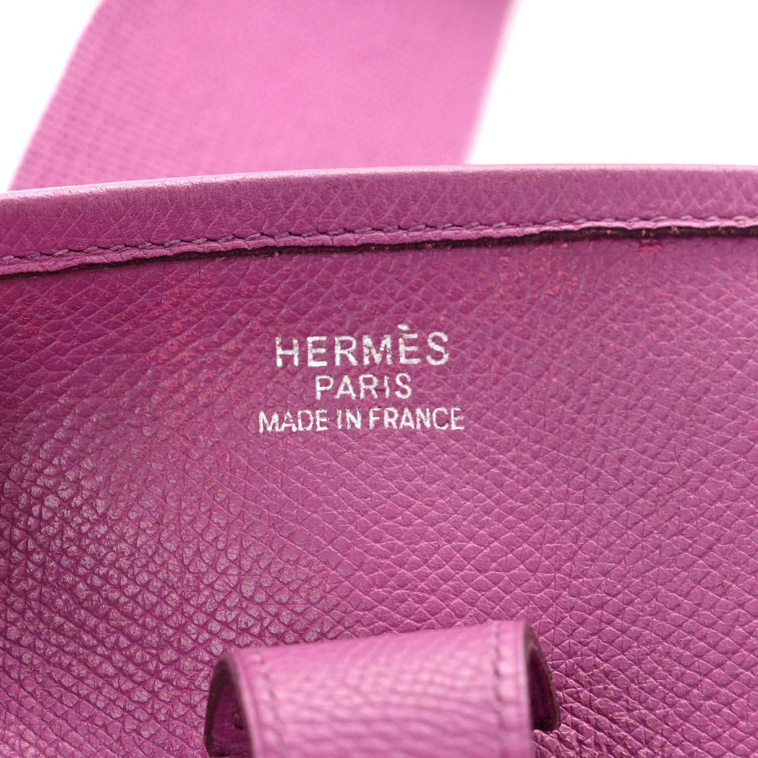 Hermes Epsom Evelyne II GM Cyclamen 6 of 14