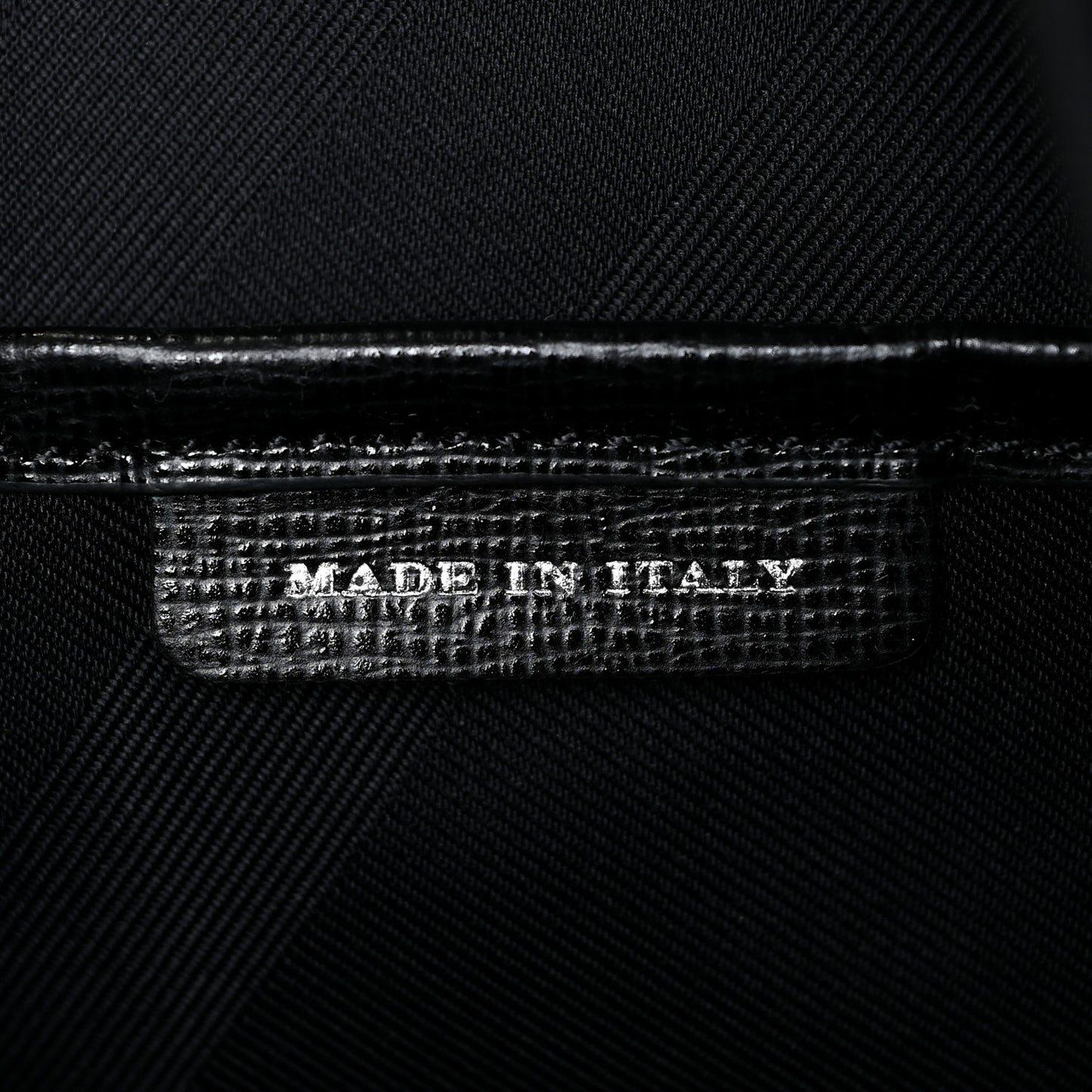 Calfskin Bermondsey Business Briefcase Black