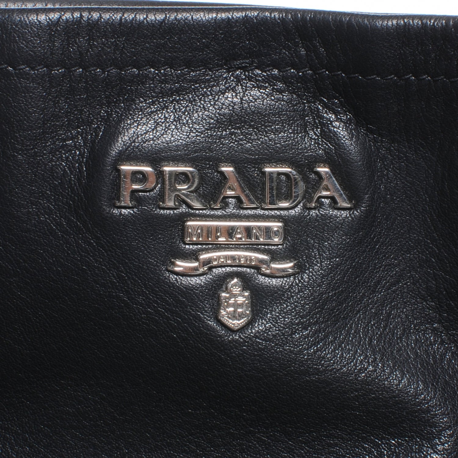 Prada Soft Calf Shopping Tote Nero Black 8 of 8