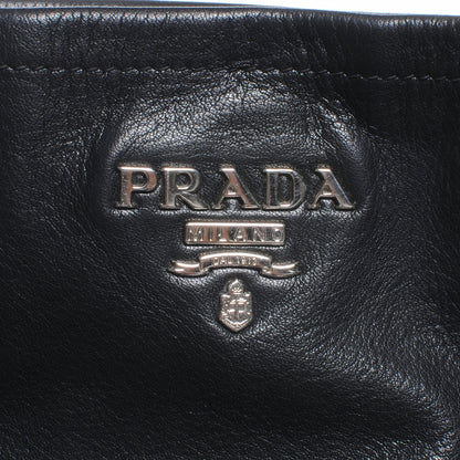 Prada Soft Calf Shopping Tote Nero Black 8 of 8