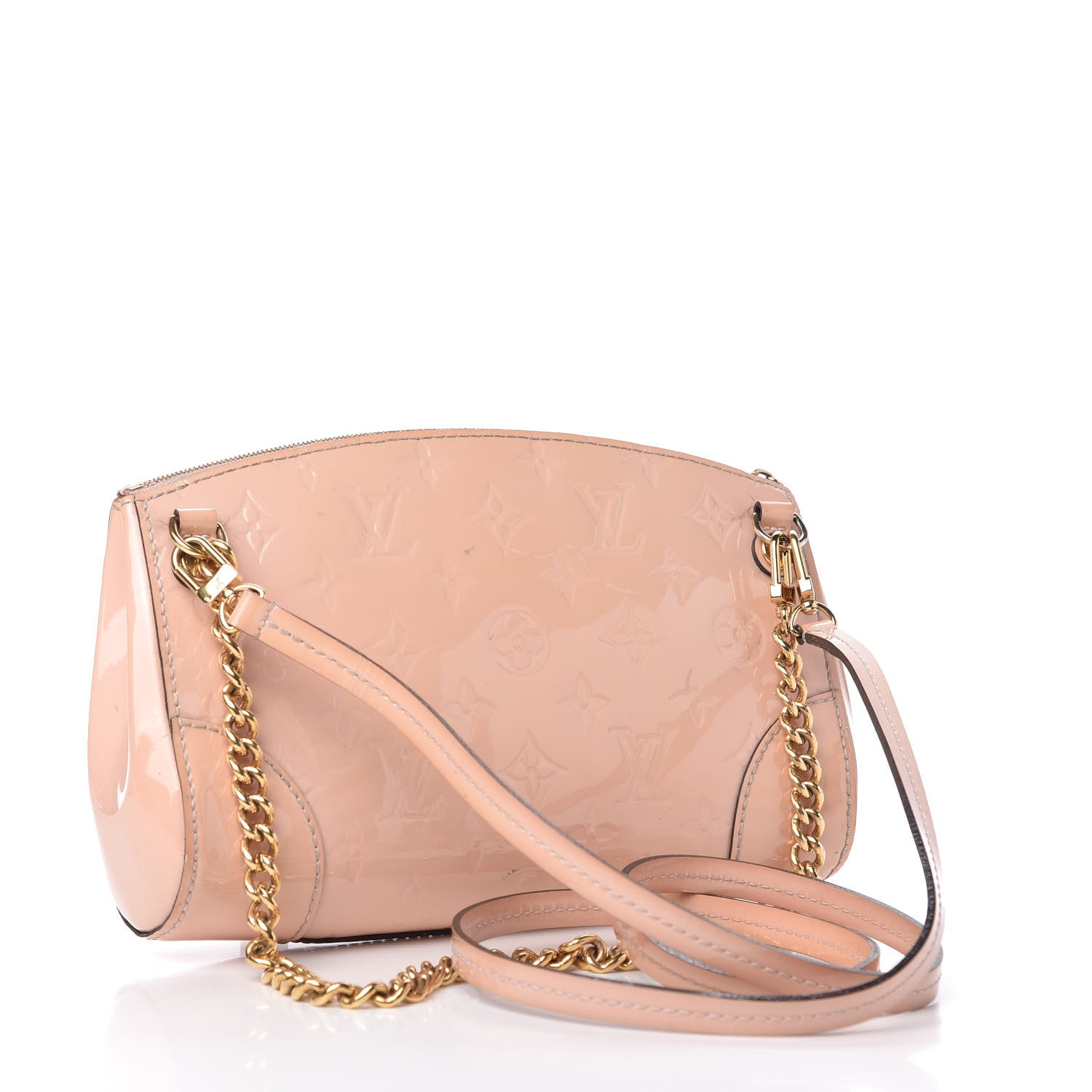 Louis Vuitton Vernis Santa Monica Clutch Rose Ballerine 3 of 9