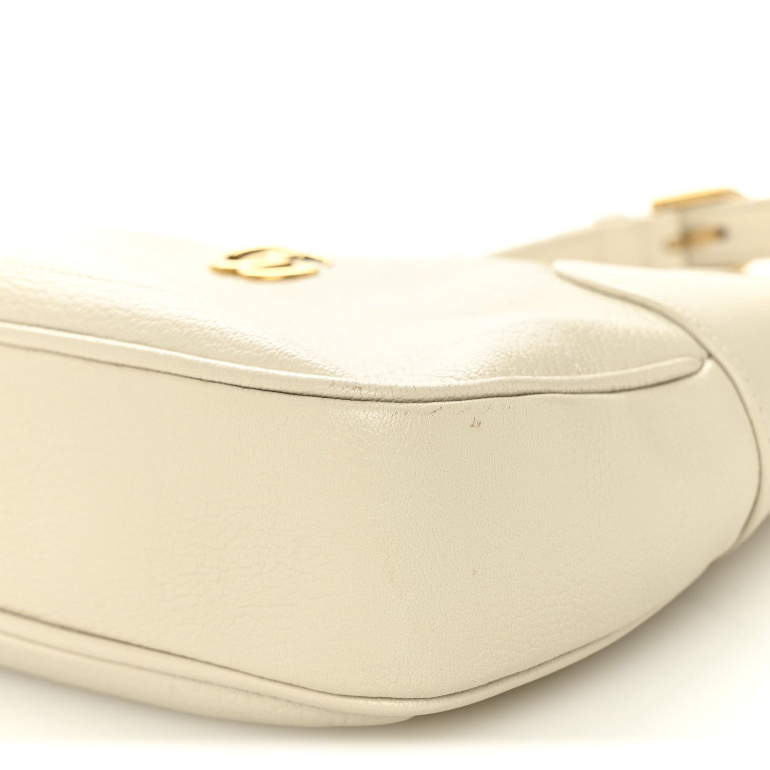 Gucci Goatskin Small Aphrodite Shoulder Bag Mystic White 1856728