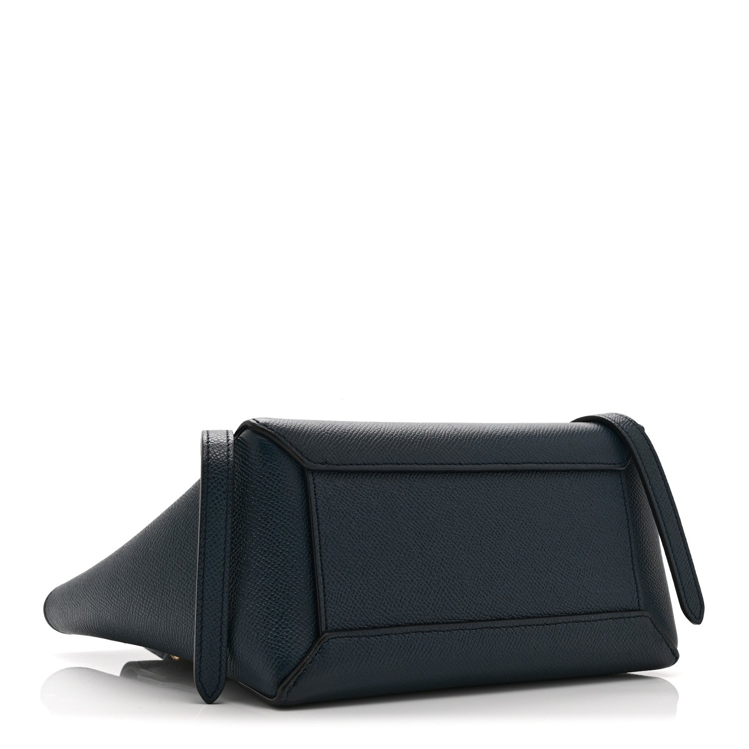 Celine Baby Grained Calfskin Nano Belt Bag Abyss Blue 4 of 10