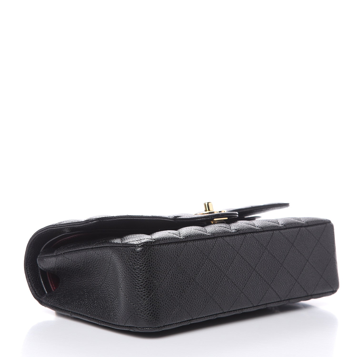Chanel Caviar Quilted Medium Double Flap Black 4 of 12