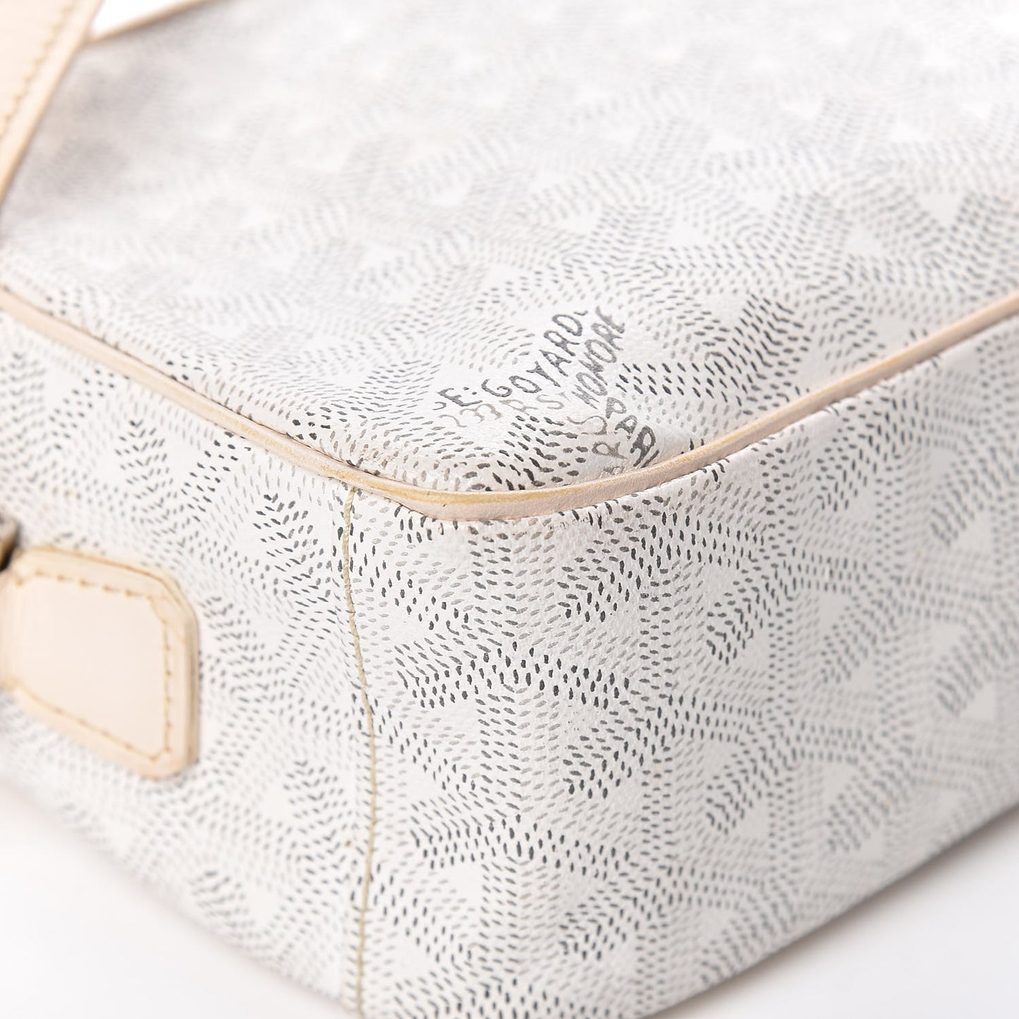 Goyardine Sac Cap Vert White