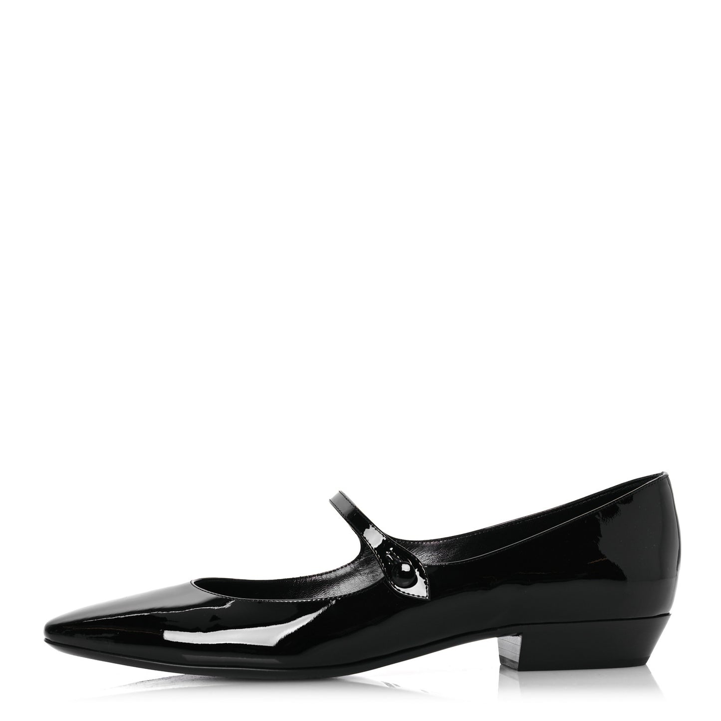 Patent Calfskin Sixtine 20 Pumps 40 Black