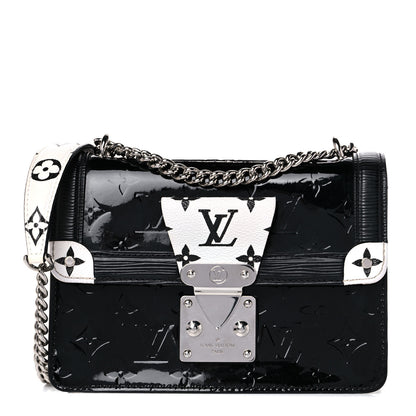 Louis Vuitton Vernis Epi Monogram Wynwood Black White 1 of 12