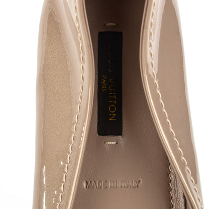 Louis Vuitton Patent Calfskin Oxford Ballerina Flats 39.5 Rose Poudre 6 of 6