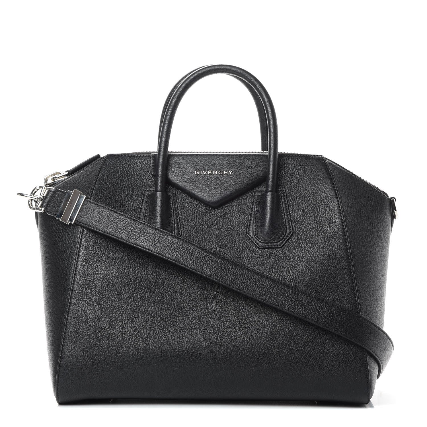 Givenchy Sugar Goatskin Medium Antigona Black 1 of 15
