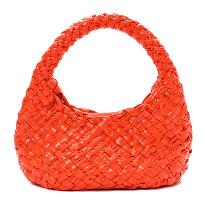 Bottega Veneta Calfskin Foulard Intreccio Discovery Athene Orange 1 of 10