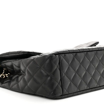 Chanel Caviar Quilted XXL Travel Flap Bag Black 9 of 11