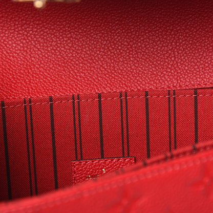 Louis Vuitton Empreinte Pochette Metis Scarlet 9 of 11