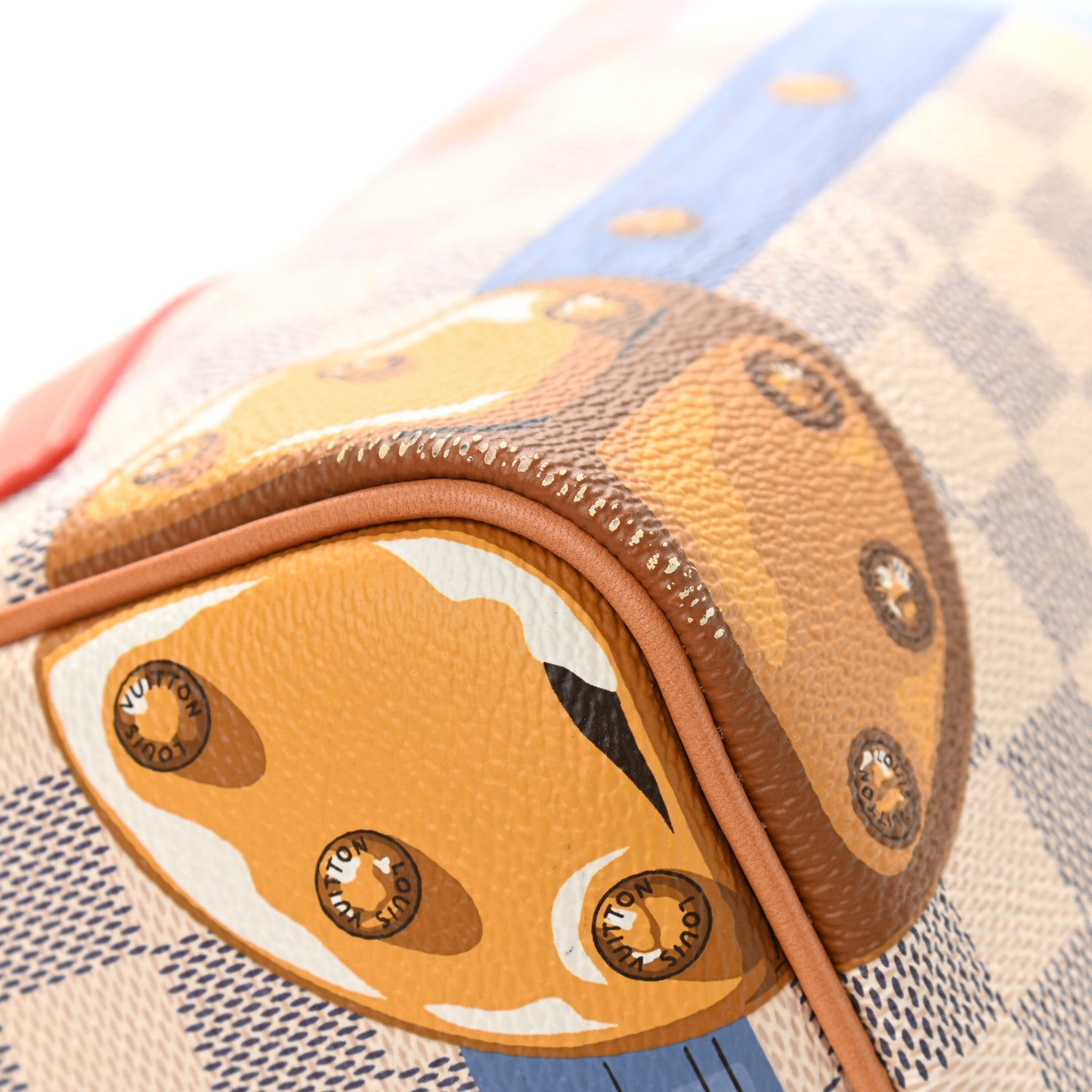 Damier Azur Summer Trunks Speedy Bandouliere 30