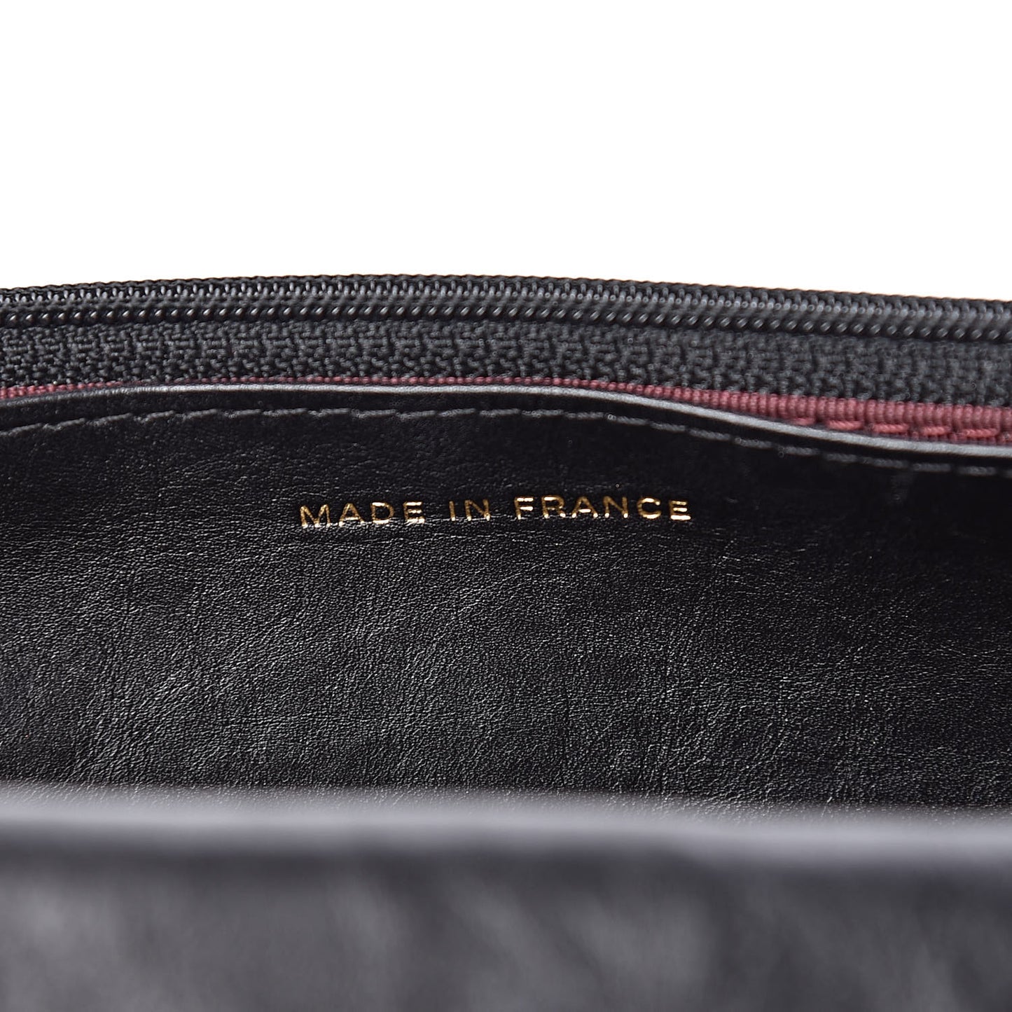 Aged Calfskin Quilted Reissue Wallet On Chain WOC Black