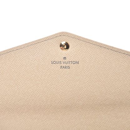Louis Vuitton Damier Azur Sarah Wallet NM 6 of 8