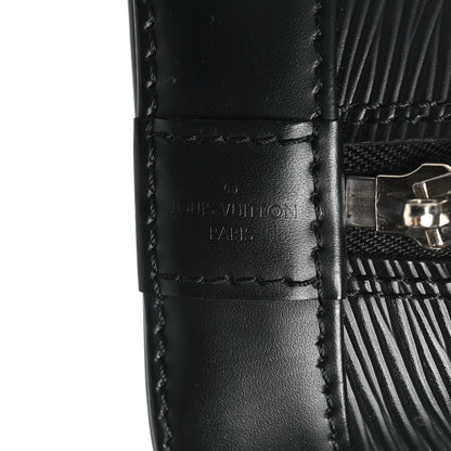 Louis Vuitton Epi Alma BB Black 6 of 9