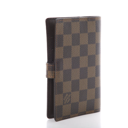 Louis Vuitton Damier Ebene Small Ring Agenda Cover 3 of 11
