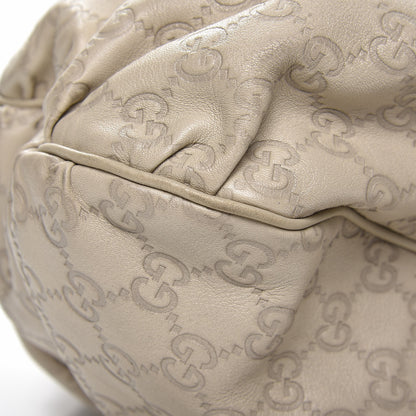 Gucci Guccissima Medium Hysteria Top Handle Bag Off White 10 of 10