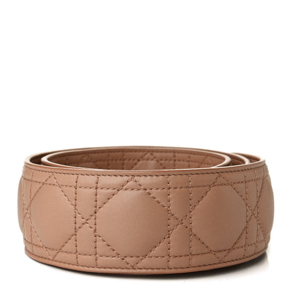 Christian Dior Lambskin Cannage Shoulder Strap Beige 2 of 4